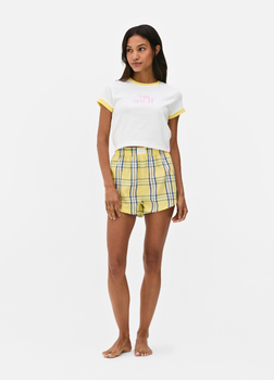 Женская пижама Primark Disney’s Print Pyjamas XL для дома и сна Желтый (8647)