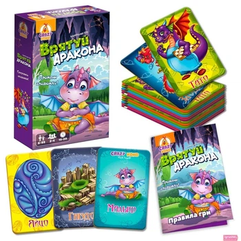 Гра настільна Vladi Toys розважальна. Врятуй дракона. VT8077-03 (укр) Vladi Toys (246278)