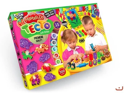Тісто для ліплення "Master Do", 15 кольорів по 20 г Dankotoys (38537)