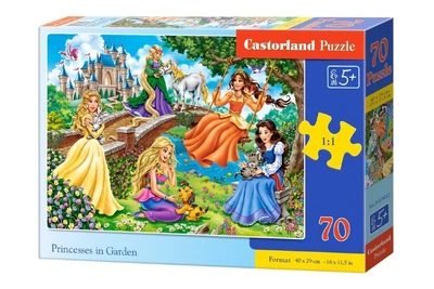 Пазли "Принцеси в саду", 70 елементів Castorland (53054)