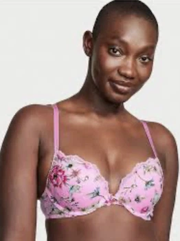 Бюстгальтер Victoria’s Secret Рожевий з різнобарвним 34DD