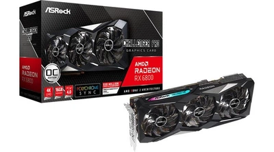 Видеокарта ASRock Radeon RX 6800 Challenger Pro 16G OC (RX6800 CLP 16GO)