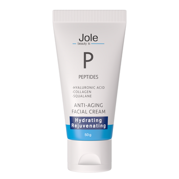 Крем з гіалуроновою кислотою та пептидами Jole Anti Aging Peptide Cream 50мл