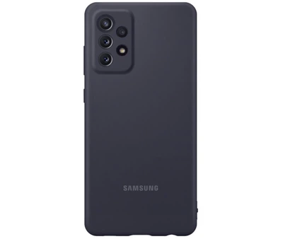 Чохол Silicone Cover для Samsung Galaxy A72 (A725) (EF-PA725TBEGRU) Black