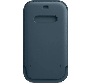Чохол-кишеня Leather Sleeve with MagSafe для Apple iPhone 12 / iPhone 12 Pro (MHYD3) Baltic Blue