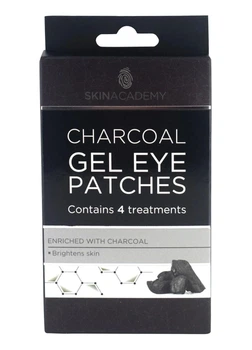 Гелеві патчі під очі з вугіллям Face Facts Charcoal Gel Eye Patches 4 шт