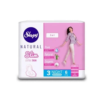 Прокладки ночные Sleepy Slim Night (305 мм) 7 капель 6 шт.