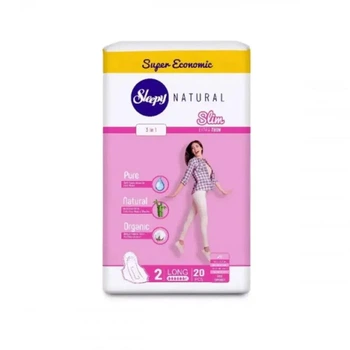 Прокладки гигиенические Sleepy Slim Long (280 мм) 6 капель 20 шт.