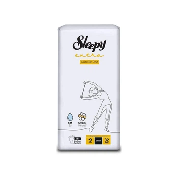 Прокладки ежедневные Sleepy Extra Long (280 мм) 4 капли 32 шт.