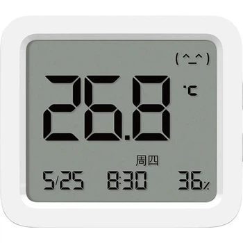 Термогігрометр Xiaomi MiJia Smart Thermometer and Hygrometer 3 (MJWSD05MMC) [80896]