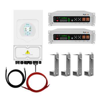 Комплект інвертор з аккумуляторами Deye SUN-8K-SG05LP1-EU + V5 8kW 2 MPPT 150-425V 190А 102.4V 200Ah White