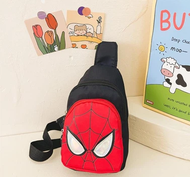 Дитячий рюкзак нагрудна сумка Людина Павук Spiderman для найменших