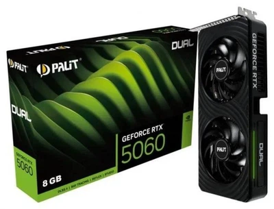 Видеокарта Palit GeForce RTX 5060 Dual 8GB (2814219117)