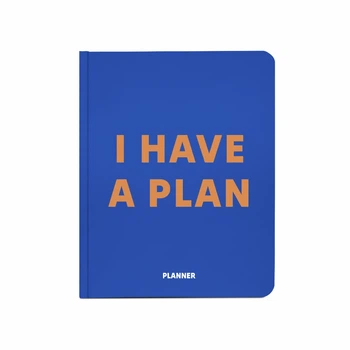 Планер «I HAVE A PLAN» синій