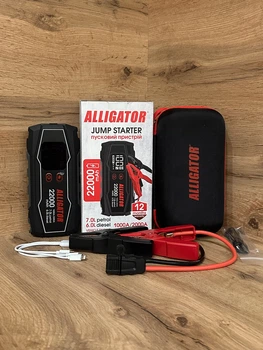 Пусковое устройство Бустер 22000mAh ALLIGATOR Jump Starter JS845