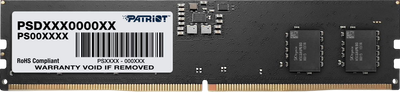 Оперативна пам'ять Patriot 32GB (2x16GB) DDR5 4800MHz Signature Line (PSD532G4800K)