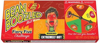 Екстремальний набір жувальних драже Jelly Belly Bean Boozled Fiery Five Challenge (99г)