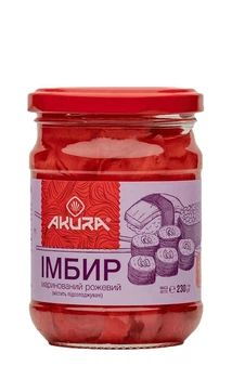 Имбирь Акura маринованный 230 г
