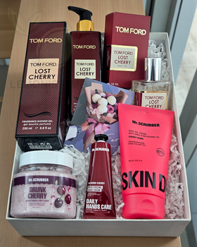 Подарочный набор косметики No Brand в стиле Tom Ford Lost Cherry 5 в 1 ver.04