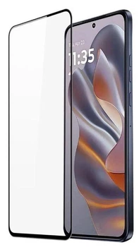 Захисне скло для Motorola Edge 50 Neo / проклеювання по всій площині екрану