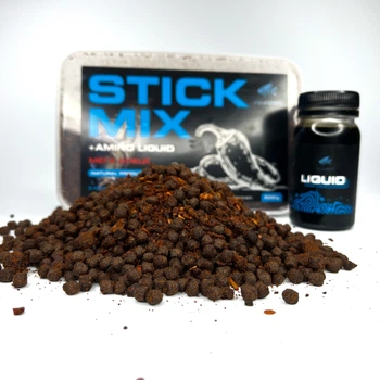 Стік мікс Aqua baits Stick mix+amino liquid "Мега спеції"
