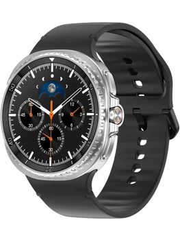 Смарт годинник Lexego HD8C Classic 46 мм Розумний годинник з 2 ремінцями в комплекті Smart Watch Bluetooth, GPS, компасом, спортивними режимами, спортивний трекер Black HD8C-46B