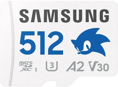 Karta pamięci Samsung Pro Plus Sonic the Hedgehog microSDXC 512GB Class 10 + Adapter SD (MB-MD512SA/LC1)