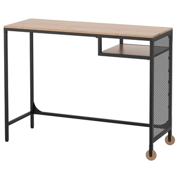 Столик для ноутбука IKEA FJÄLLBO 100x36 см черный 303.397.35