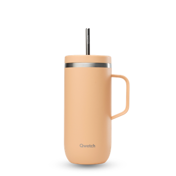 Кухоль (термо) COLD CUP 600 мл. Matt - Abricot (QD3888H)
