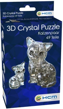 3D пазл Crystal HCM Kinzel Котики 49 деталей (4018928591278)