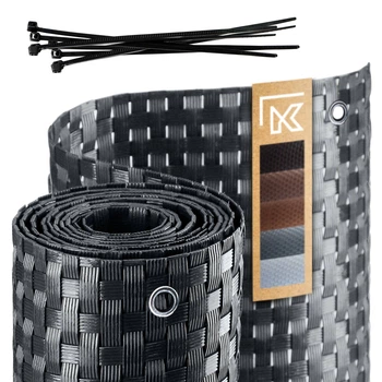 Osłona balkonowa Kadax Skei 1x4 m Antracyt (K991)