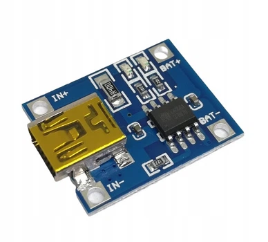 Контроллер заряда для литиевой батареи, 1А, разъем mini-USB