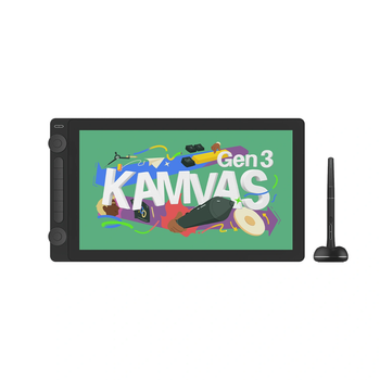 Графический дисплей Huion Kamvas 16 (Gen 3) черный, 15.8"