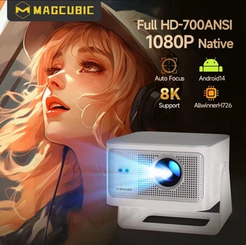 Проектор Magcubic HY350 Max 8K 900 ANSI Android 14 WiFi 6