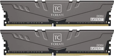 Оперативная память Team Group T-Create Expert DDR4-3200 16384MB PC4-25600 (Kit of 2x8192MB) Gray (TTCED48G3200HC16FBK) Б/У