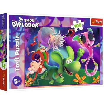 Пазли "Дракон і друзі", 100 елементів Trefl (252273)
