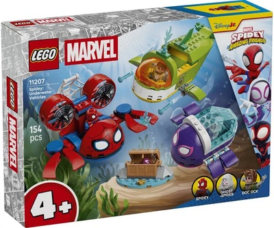 Конструктор LEGO Человек-паук: Подводные аппараты (11207)