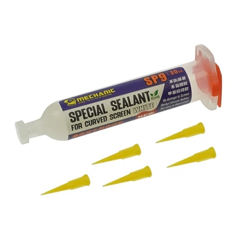 Клей полиуретановый Mechanic SP9 прозрачный 30ml шприц быстросохнущий