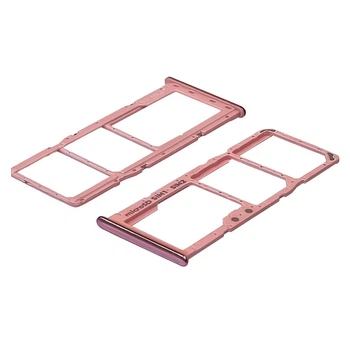 Держатель для SIM карты для Samsung A515/ A715 Galaxy A51/ A71 (2020) Prism Crush розовый розовый