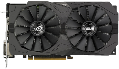 Відеокарта AMD Radeon RX 570 4GB Asus ROG Strix Gaming OC (ROG-STRIX-RX570-O4G-GAMING) Б/В