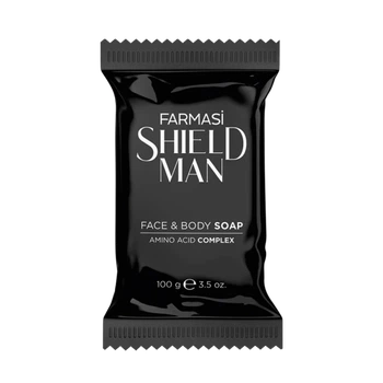 Чоловіче мило для обличчя та тіла Shield Man Amino Acid, Farmasi 100 г