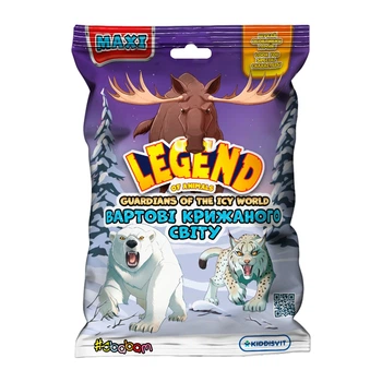 Стретч-игрушка сюрприз #sbabam Legend of Animals Maxi Стражи ледяного мира 67/CN24
