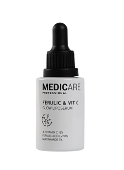 Ліпосомальна сироватка з феруловою кислотою та вітаміном C Medicare Professional Ferulic & Vit C Glow Liposerum 30 мл