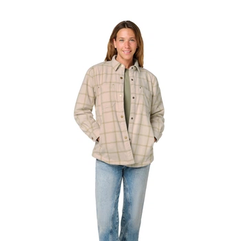 Куртка женская 5.11 Tactical Women's Carmen Shirt Jacket S Sand Dune Plaid