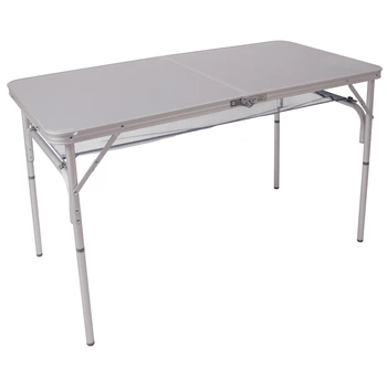 Стіл складаний Bo-Camp Premium 120x60 см, алюмінієвий каркас, до 20 кг, Grey (1404421)