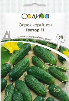 Семена огурца Гектор F1, 50шт, Nunhems, Голландия, семена Садиба Центр