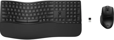 HP Комплект клавіатура та миша НР 680 Comfort Dual-Mode, BT, EN/UK, чорний