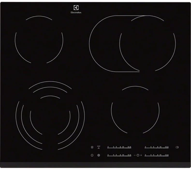 Варильна поверхня електрична ELECTROLUX EHF6547FXK (00130500)