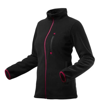 Кофта робоча Neo Tools Woman Line, флісова, 300г/м кв, на блискавці, XL(42), чорний (00133600)