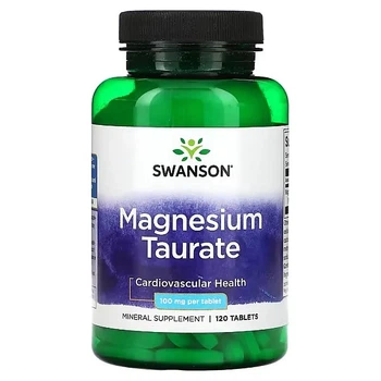 Магний Таурат Swanson Magnesium Taurate 100 мг 120 таб